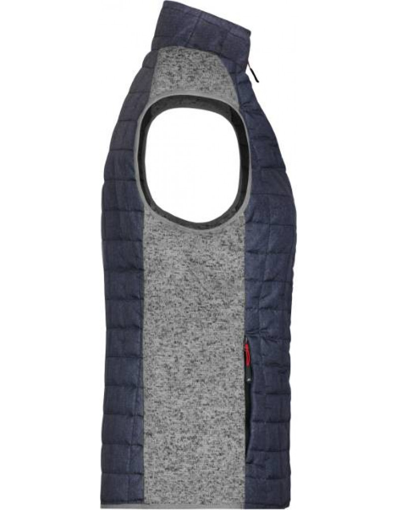 Vestă hibridă tricotată pentru femei